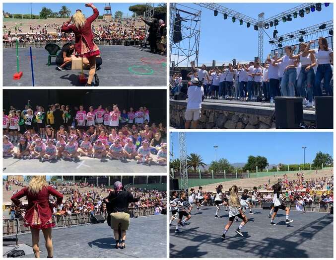 Imágenes de los actos celebrados durante la mañana y el mediodía/TA.